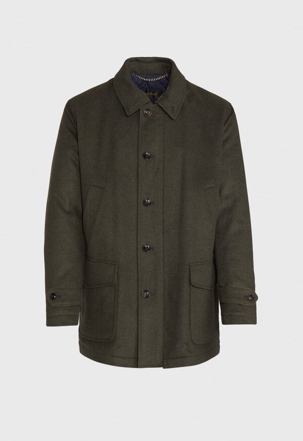 Paul Stuart Water Resistant Wool Car Coat, image 1