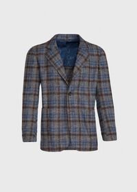 Paul Stuart Grey Plaid Blazer, thumbnail 1