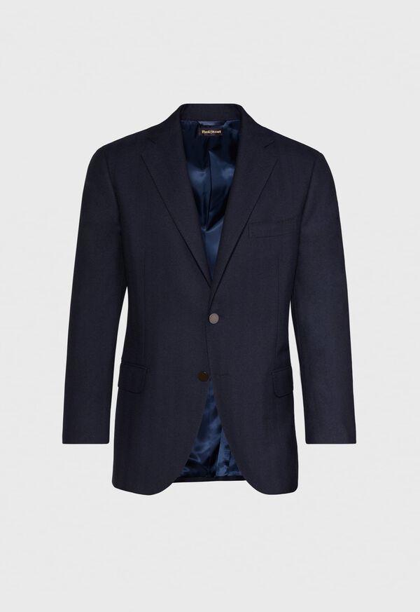 Paul Stuart Tonal Navy Wool Sport Jacket