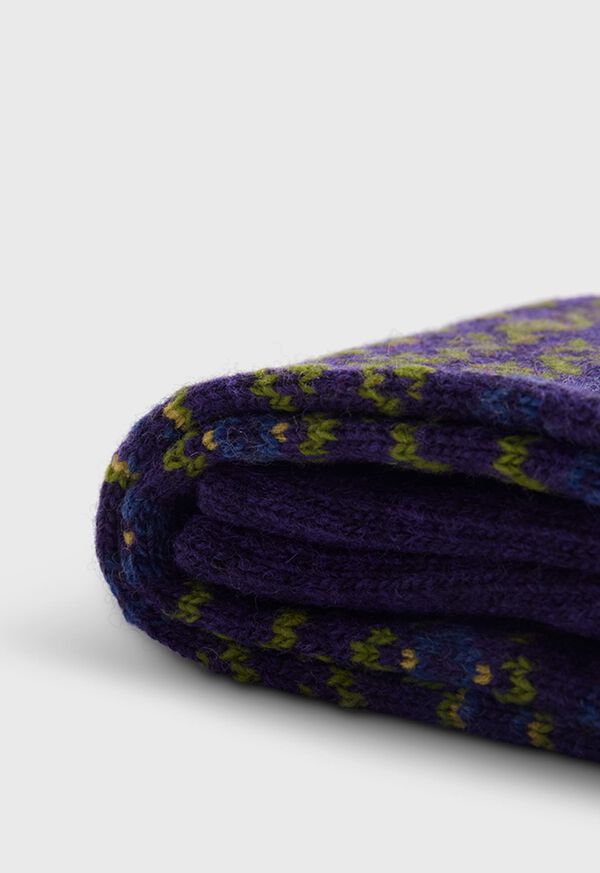 Paul Stuart Fair Isle Boot Sock, image 2