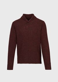 Paul Stuart Cashmere Donegal Shawl Collar Pullover Sweater, thumbnail 1
