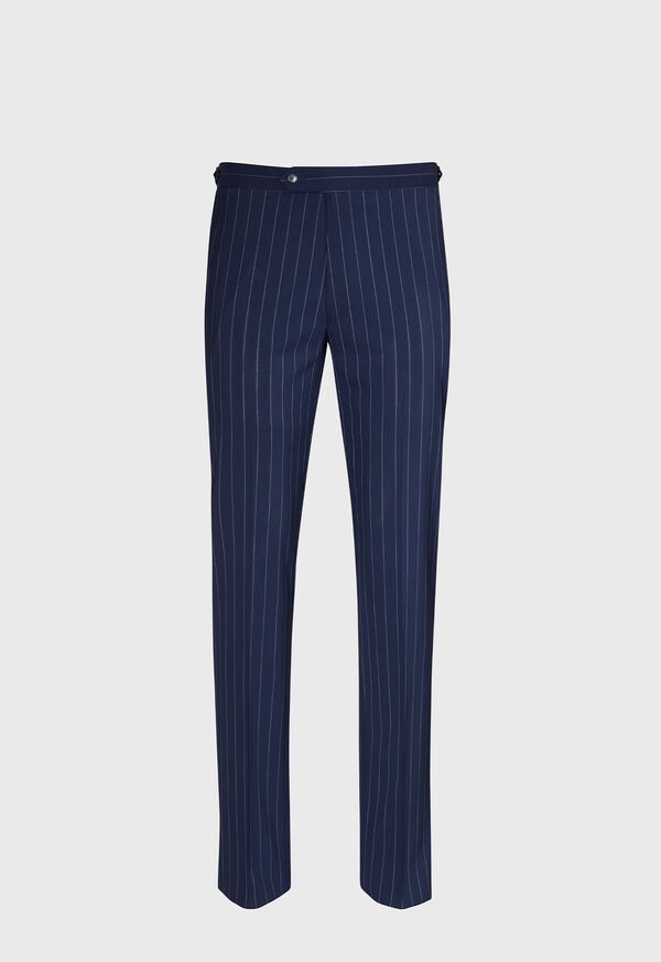 Paul Stuart Navy and White Stripe Travel Suit, image 5