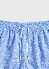 Paul Stuart All-Over Fish Print Swim Trunk, thumbnail 2