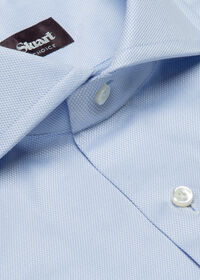 Paul Stuart Stuart's Choice Blue Super 120's Cotton Dress Shirt, thumbnail 2