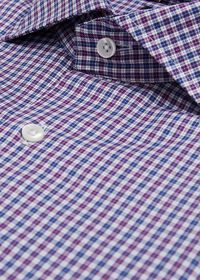 Paul Stuart Natural Stretch Small Check Sport Shirt, thumbnail 2