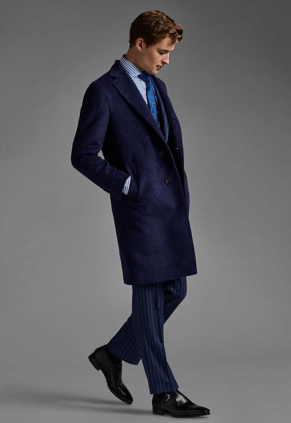 Paul Stuart Long Hair Overcoat, image 4