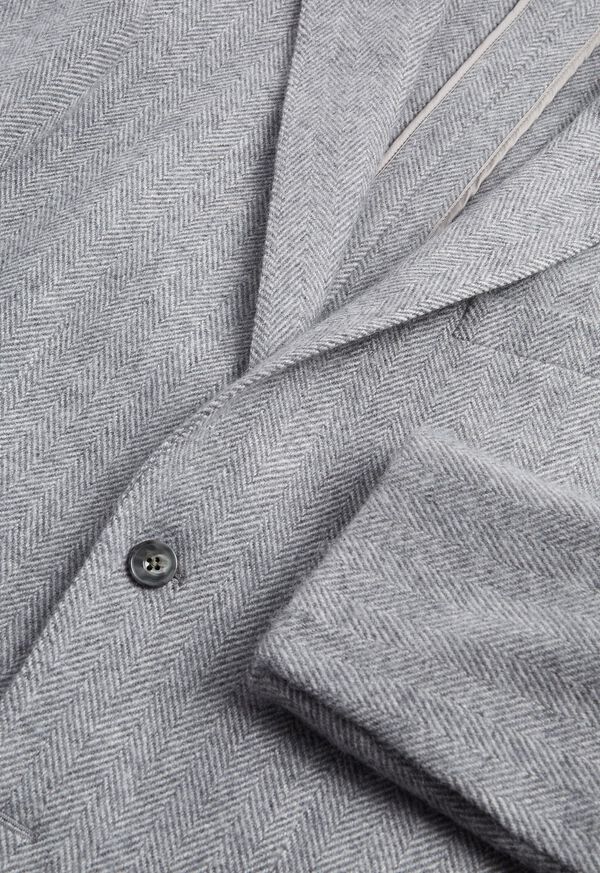 Paul Stuart Cashmere Herringbone Jacket, image 2