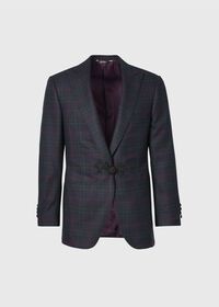 Paul Stuart Cashmere Plaid Dinner Jacket, thumbnail 1
