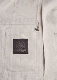 Paul Stuart Linen Shirtweight Field Jacket, thumbnail 3