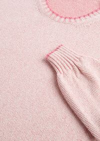 Paul Stuart Cotton Mouliné Crewneck Sweater, thumbnail 2