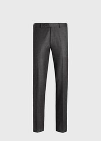 Paul Stuart Wool Flannel Grey Trouser, thumbnail 1