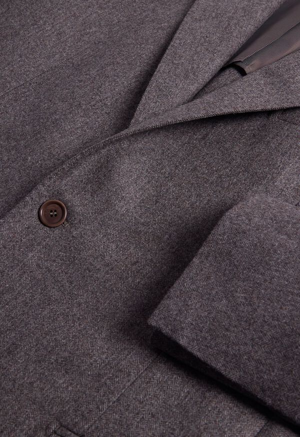 Paul Stuart Wool & Cashmere Herringbone Suit, image 3