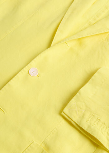 Paul Stuart Garment Dyed Linen Jacket