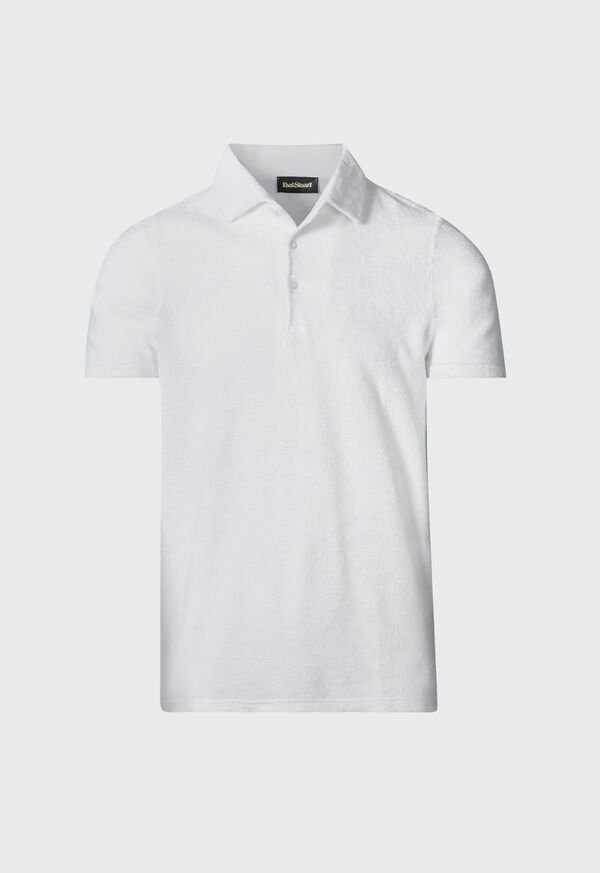 Paul Stuart Terry Cloth Short Sleeve Polo, image 1