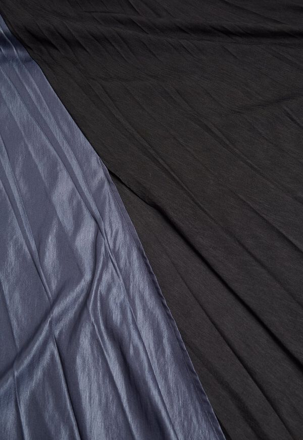 Paul Stuart Pleated Skirt with Stripe Waist Band, image 3