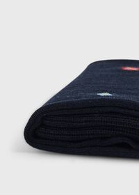 Paul Stuart Geometric Floral Sock, thumbnail 2