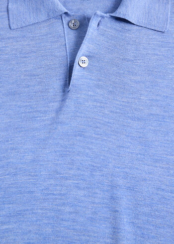 Paul Stuart Short Sleeve Silk Polo