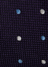 Paul Stuart Silk&nbsp;Woven Dot Tie, thumbnail 3