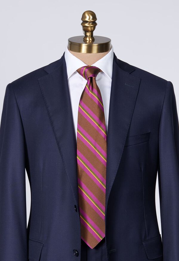 Paul Stuart Silk Mogador Stripe Tie, image 4