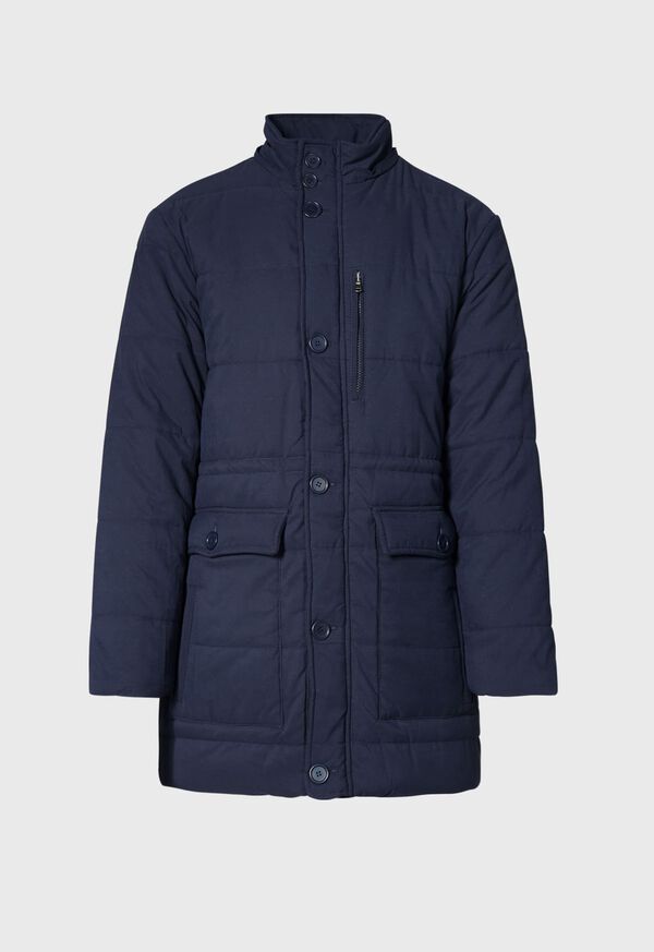 Paul Stuart Belsetta Quilted Parka with Removable Hood, image 3