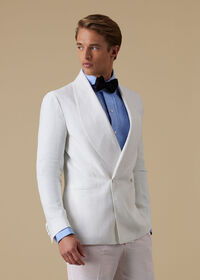 Paul Stuart Linen Double Breasted Dinner Jacket, thumbnail 2