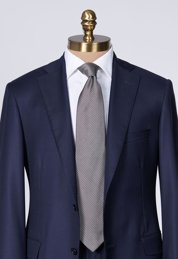 Paul Stuart Woven Silk Micro Deco Tie, image 2