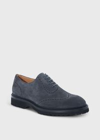 Paul Stuart Homer Suede Wing Tip Oxford, thumbnail 2