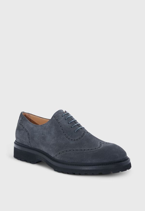 Paul Stuart Homer Suede Wing Tip Oxford, image 2