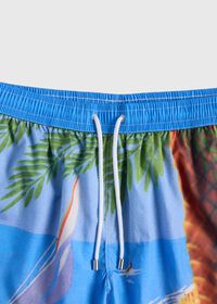 Paul Stuart Beach Scene Swim Trunk, thumbnail 2