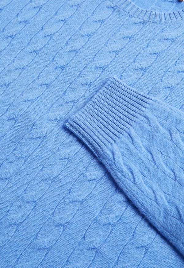 Paul Stuart Cashmere Cable Crewneck Sweater, image 3
