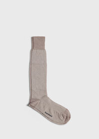 Paul Stuart Mercerized Cotton Parquet Pattern Sock, thumbnail 1