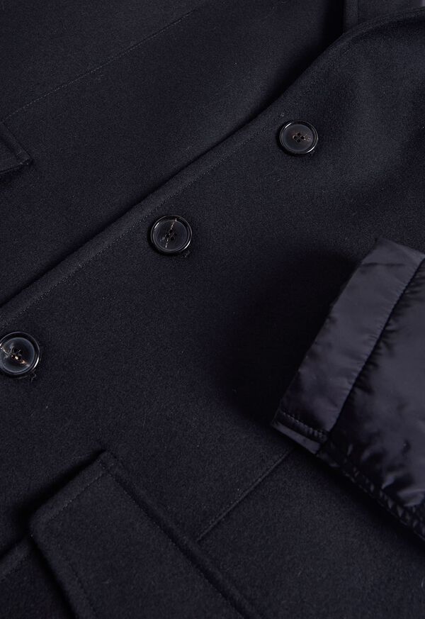 Paul Stuart Wool & Nylon Hybrid Jacket with Gilet, image 1
