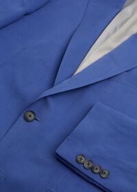 Paul Stuart Cornflower Blue Linen Blend Jacket, thumbnail 2