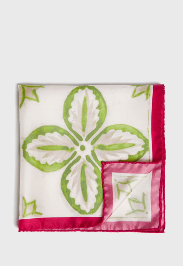 Paul Stuart Tile Design Pocket Square, image 1