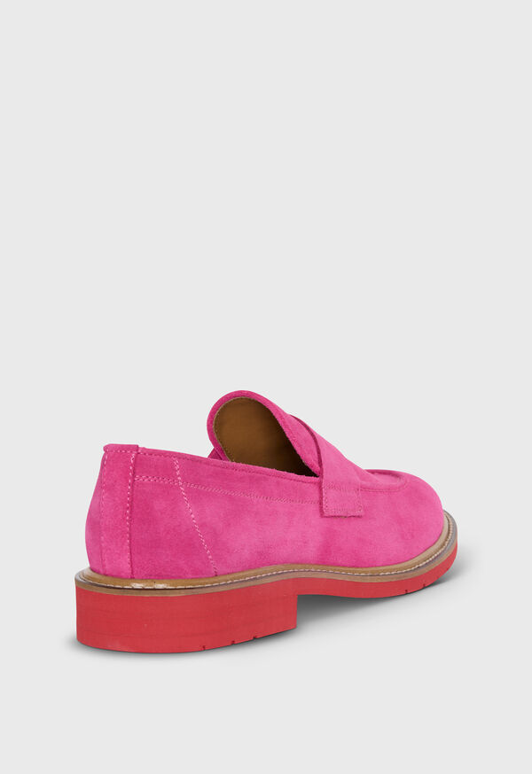 Paul Stuart Delfino Nubuck Penny Loafer, image 3