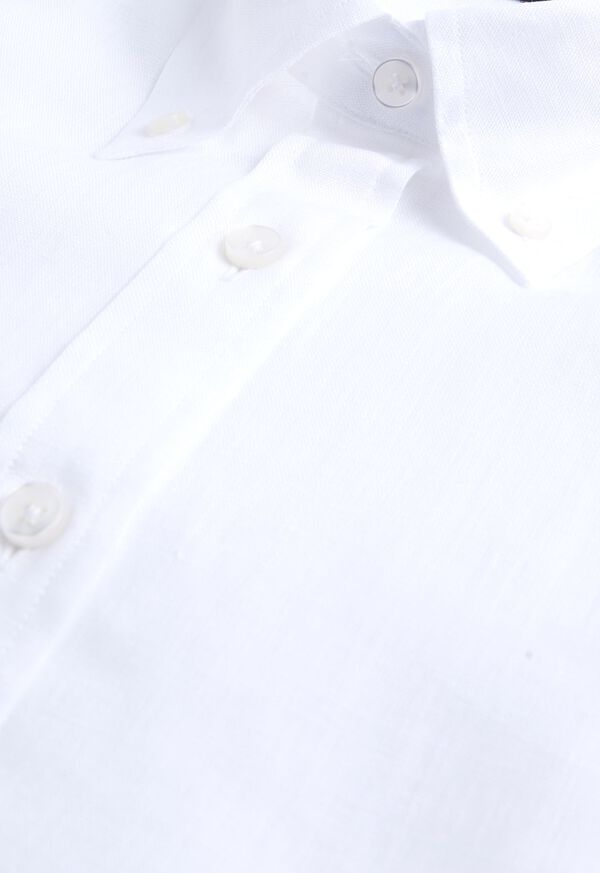 Paul Stuart Linen Solid Color Blouse, image 2