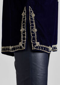 Paul Stuart Diamond Velvet Tunic, thumbnail 7