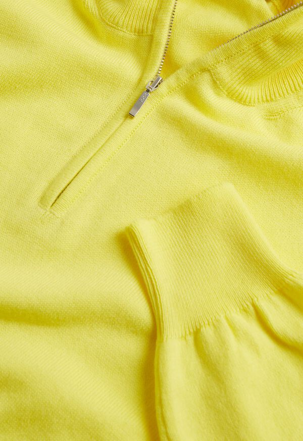 Paul Stuart Cotton Zipneck Pullover, image 2