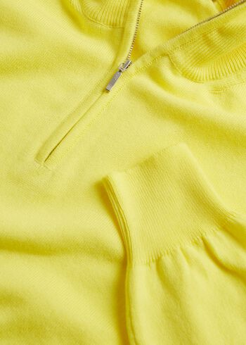 Paul Stuart Cotton Zipneck Pullover