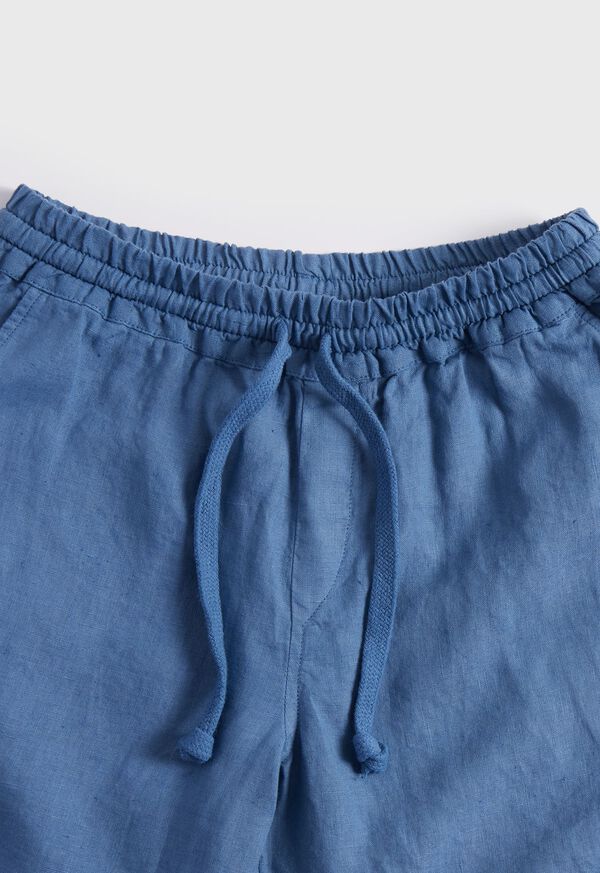 Paul Stuart Washed Linen Bermuda Shorts, image 2