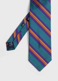 Paul Stuart Silk Mogador Stripe Tie, thumbnail 1