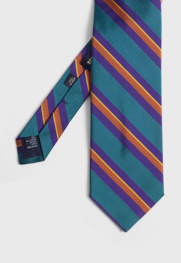 Paul Stuart Silk Mogador Stripe Tie, image 1
