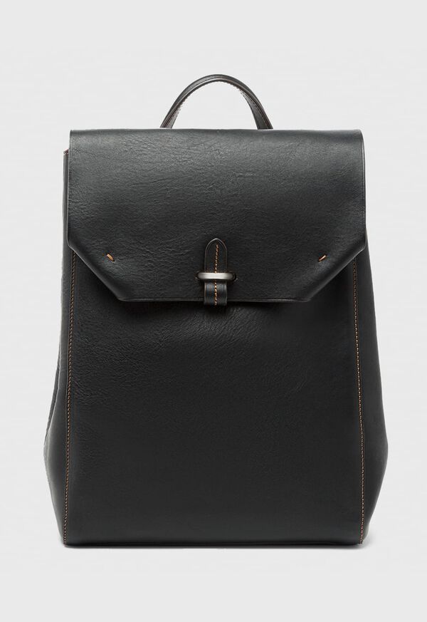 Paul Stuart Textured Bridle Leather Backpack, image 1