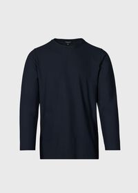 Paul Stuart Cotton Jersey Long Sleeve T-Shirt, thumbnail 1