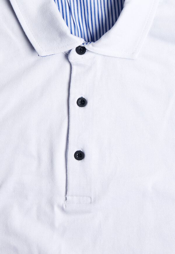 Paul Stuart Seersucker Under Collar Polo, image 2