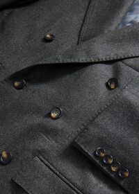 Paul Stuart Double Breasted Wool Houndstooth Suit, thumbnail 3