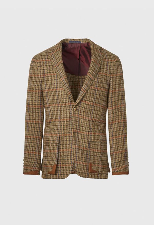 Paul Stuart Wool Blend Plaid Highlander Jacket