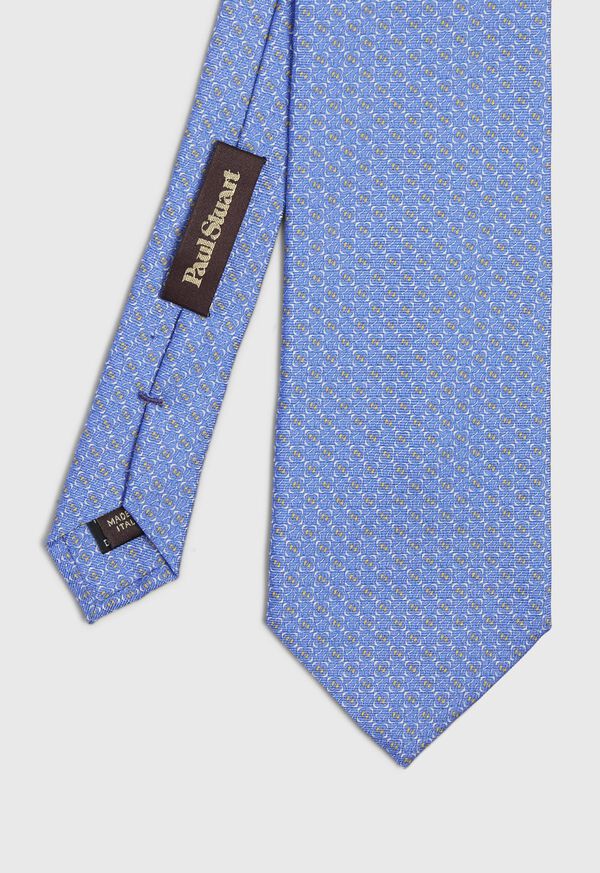 Paul Stuart Micro Medallion Silk Tie, image 1