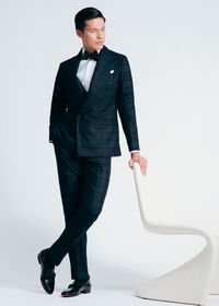 Paul Stuart Black Watch Shawl Collar Tuxedo, thumbnail 9