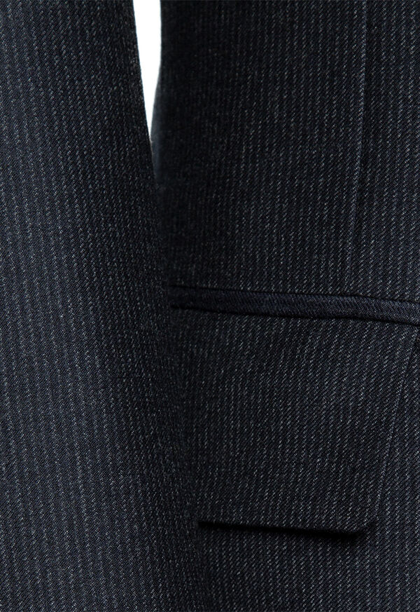 Paul Stuart Navy Pinstripe Suit, image 3